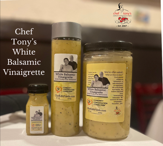 Chef Tony's White Balsamic Vinaigrette