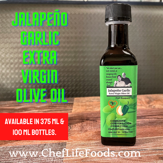 Jalapeño Garlic Extra Virgin Olive Oil